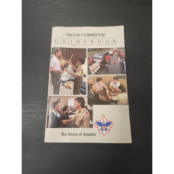 1991 BSA Troop Committee Guidebook Boy Scouts of America No. 34505 2nd Printing - Picture 1 of 7